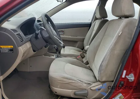 2009 Kia Spectra Ex z USA, uszkodzony, nr VIN KNAFE221895604003